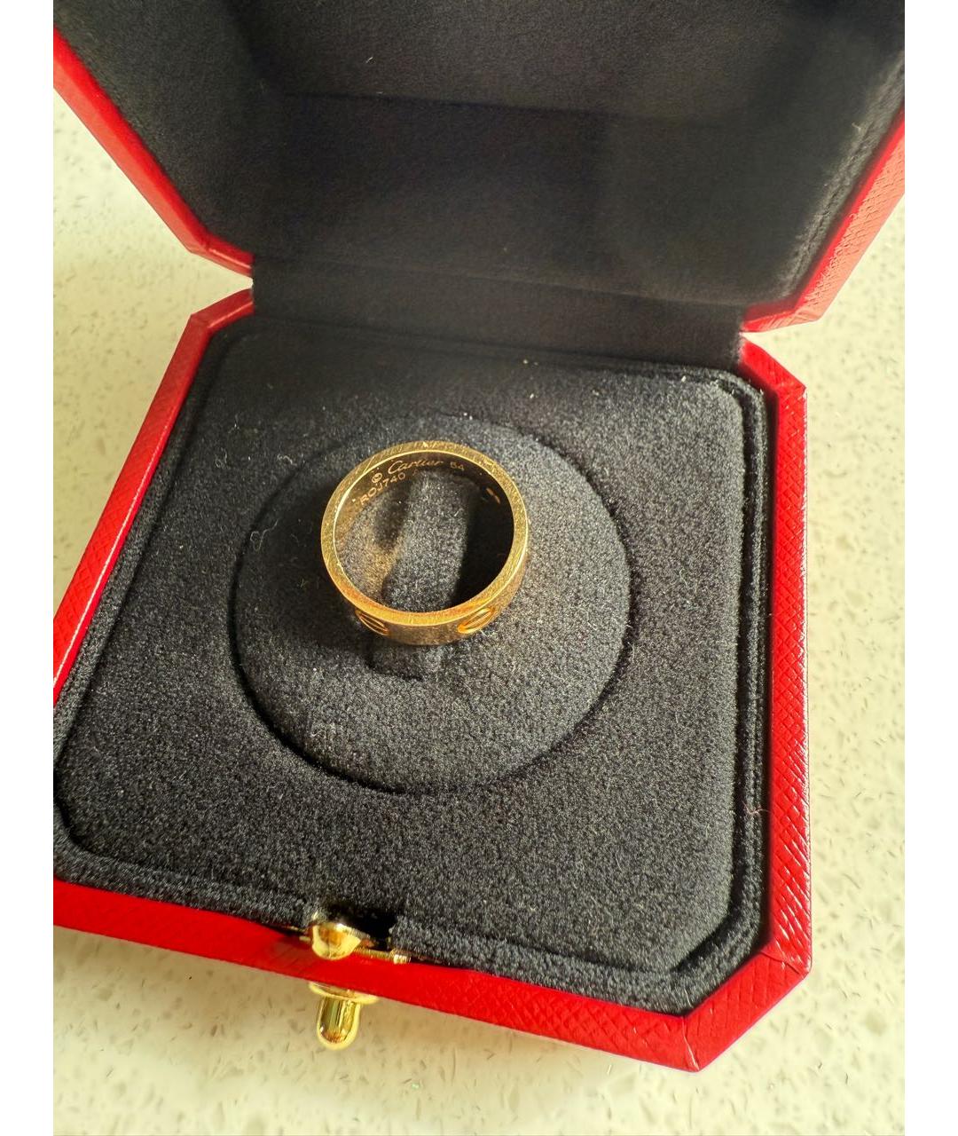 CARTIER Желтое кольцо из желтого золота, фото 5
