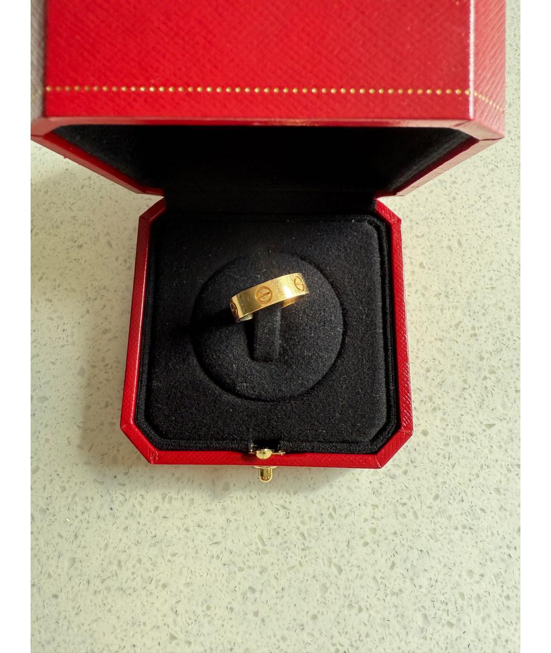 CARTIER Желтое кольцо из желтого золота, фото 3