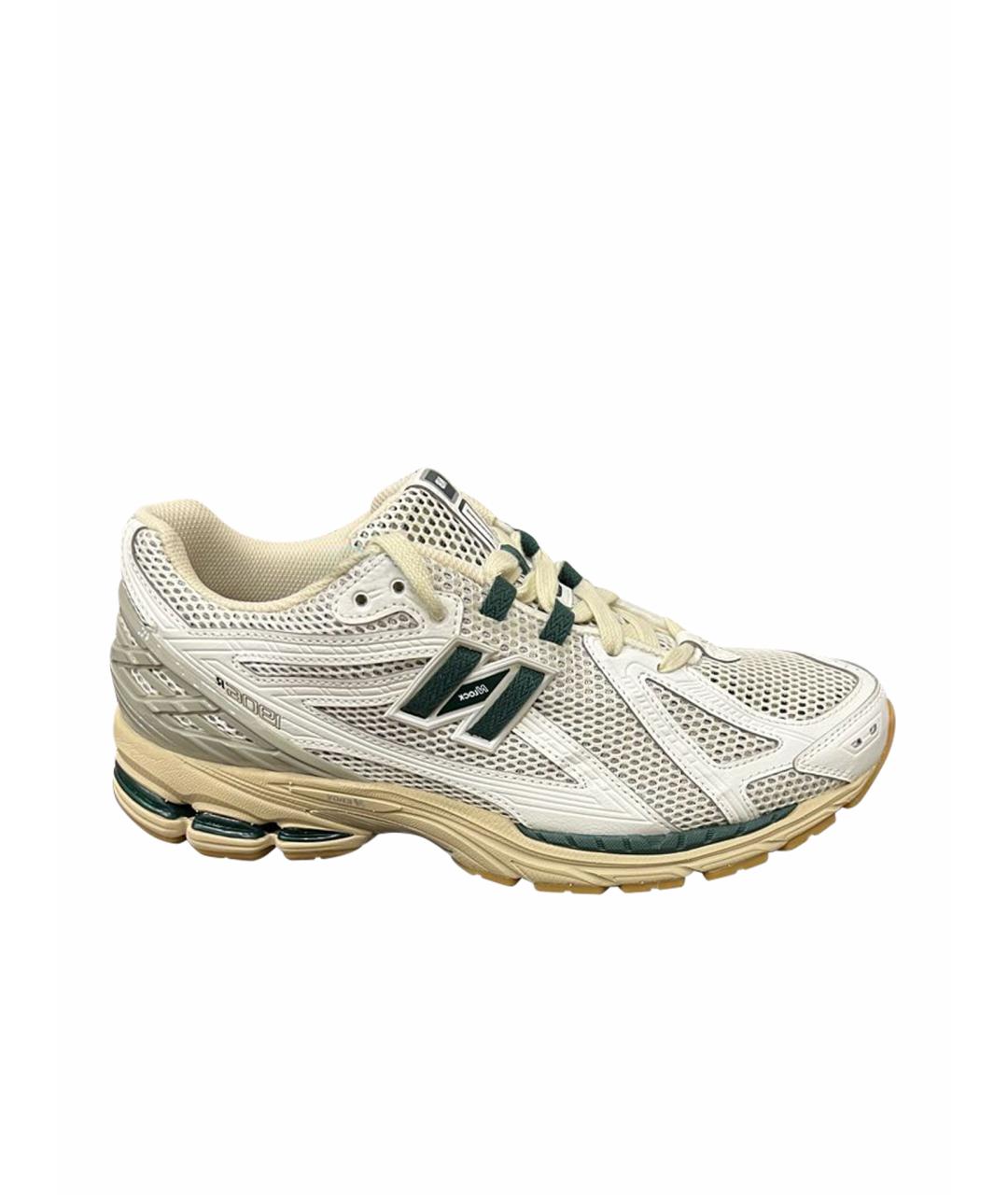 NEW BALANCE Белые низкие кроссовки / кеды из искусственной кожи, фото 1
