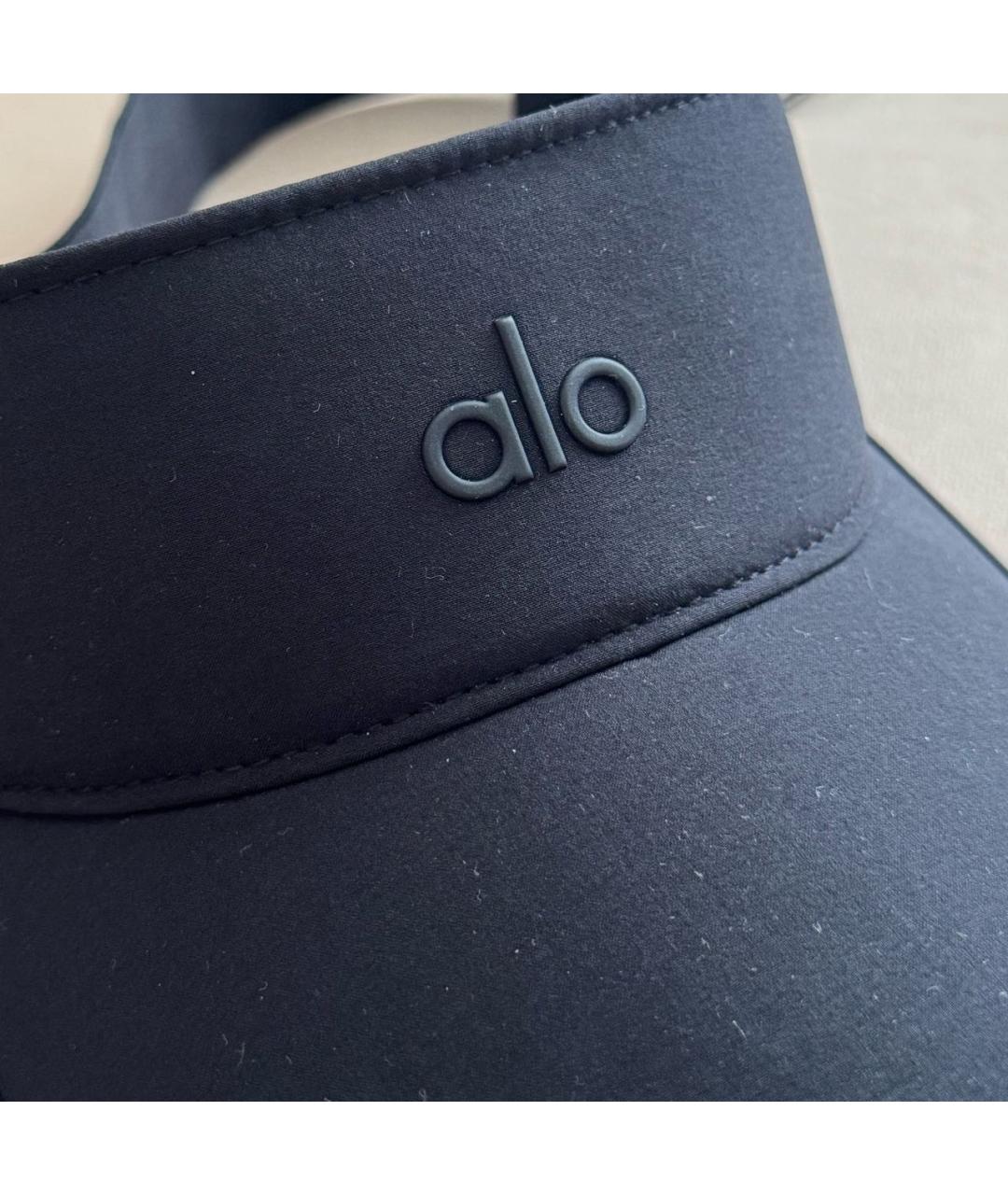 ALO YOGA Черная кепка, фото 4
