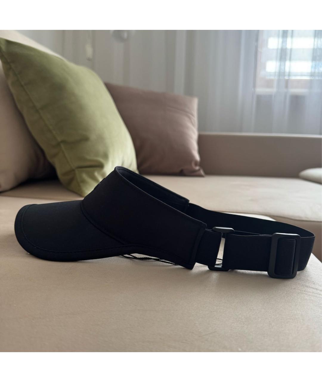ALO YOGA Черная кепка, фото 3