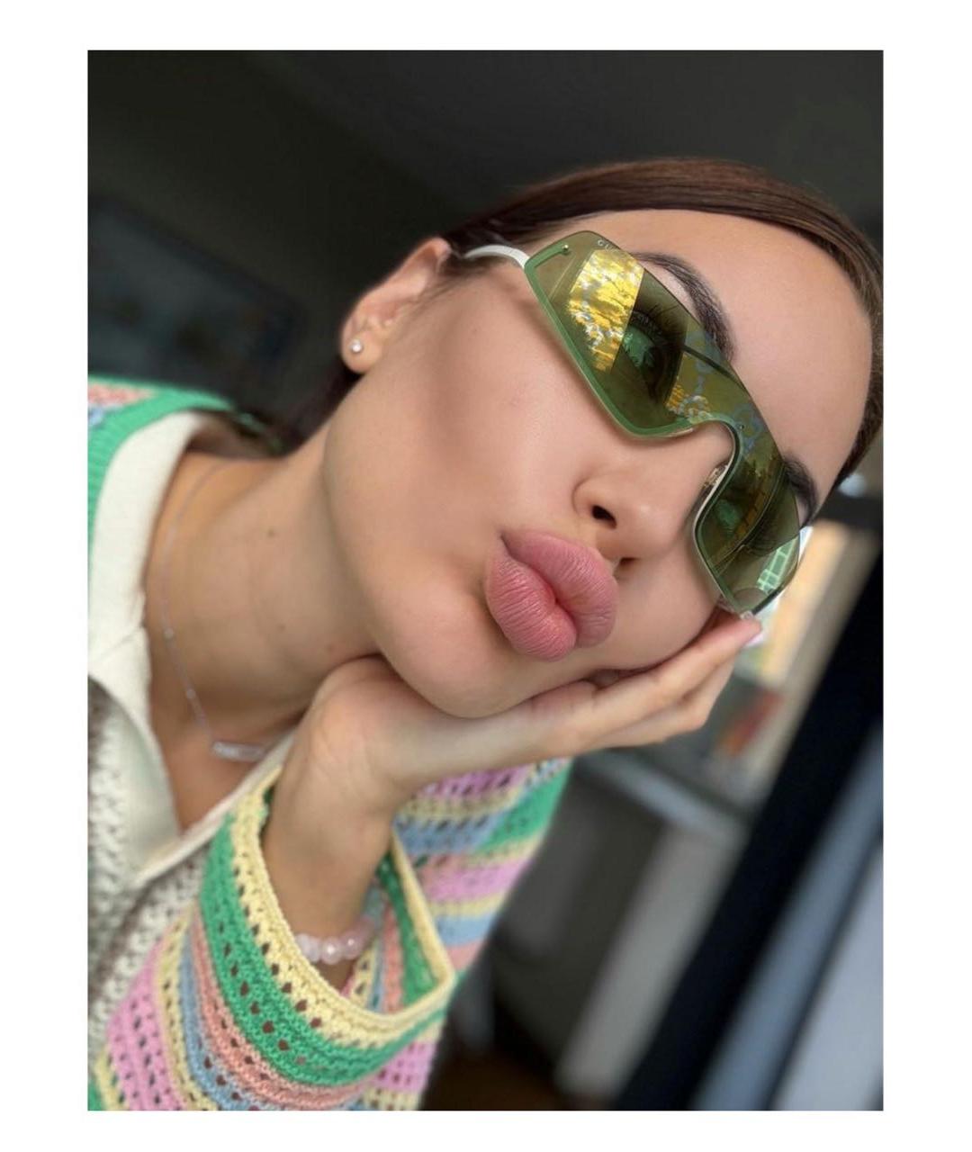 GUCCI Зеленые солнцезащитные очки, фото 2