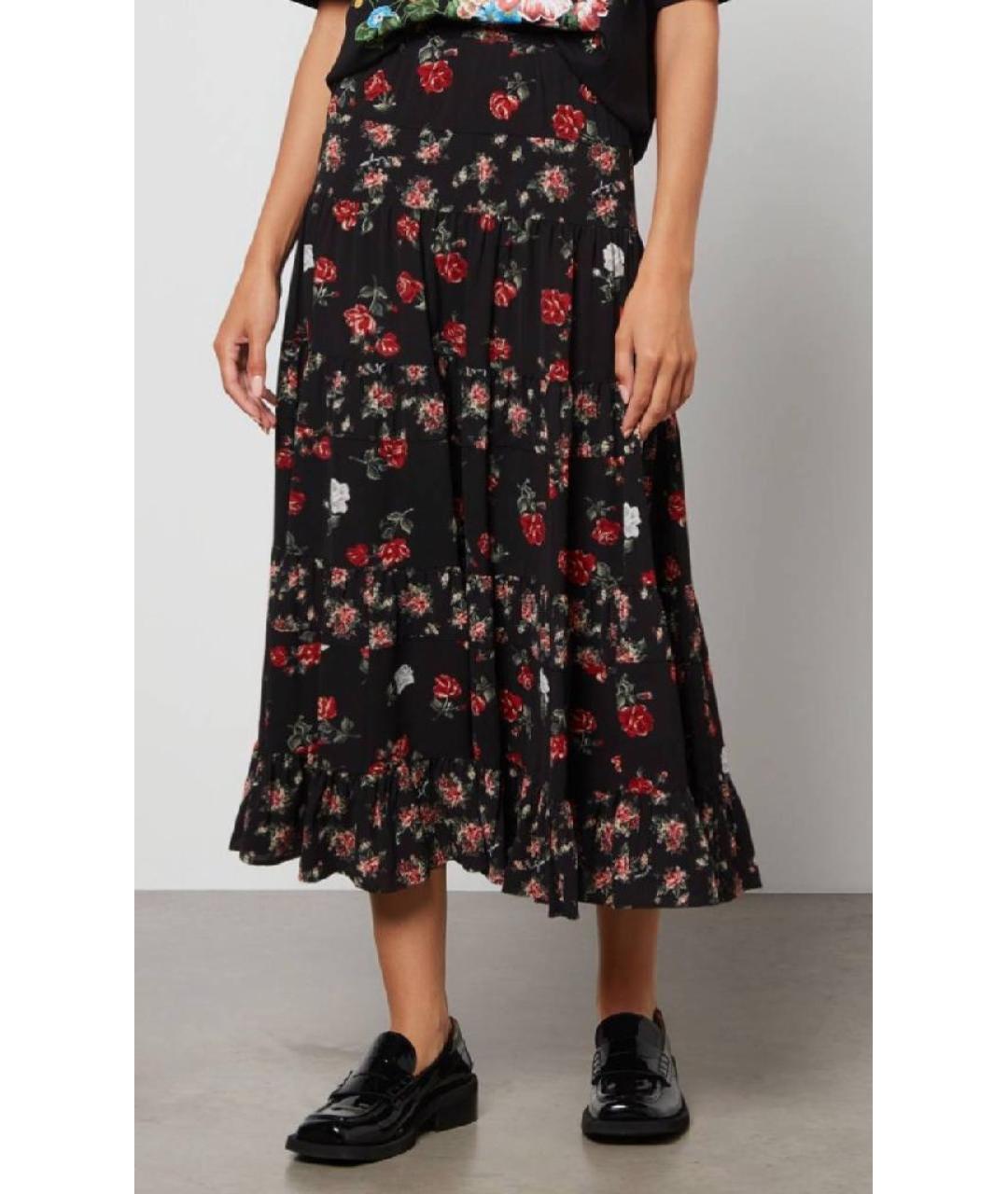 SEE BY CHLOE Мульти полиэстеровая юбка миди, фото 7