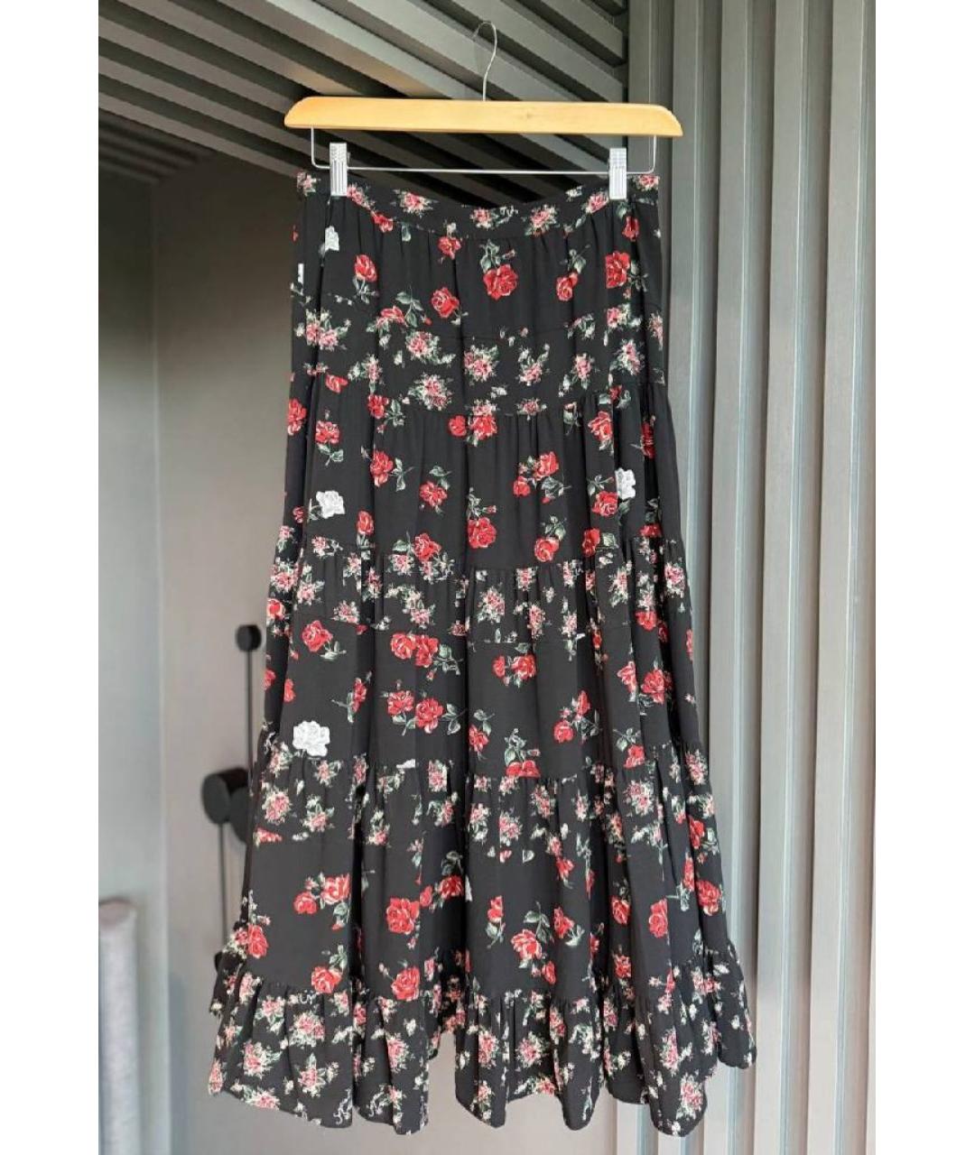 SEE BY CHLOE Мульти полиэстеровая юбка миди, фото 8