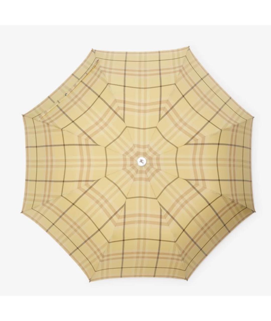 BURBERRY Бежевый зонт, фото 4