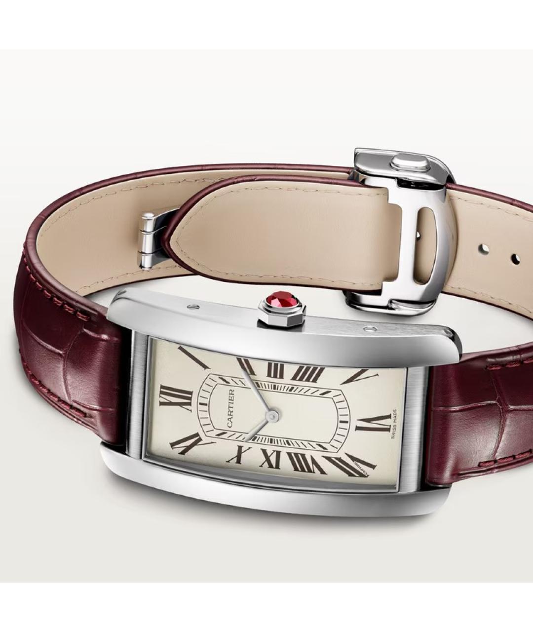 CARTIER Платиновые часы, фото 2