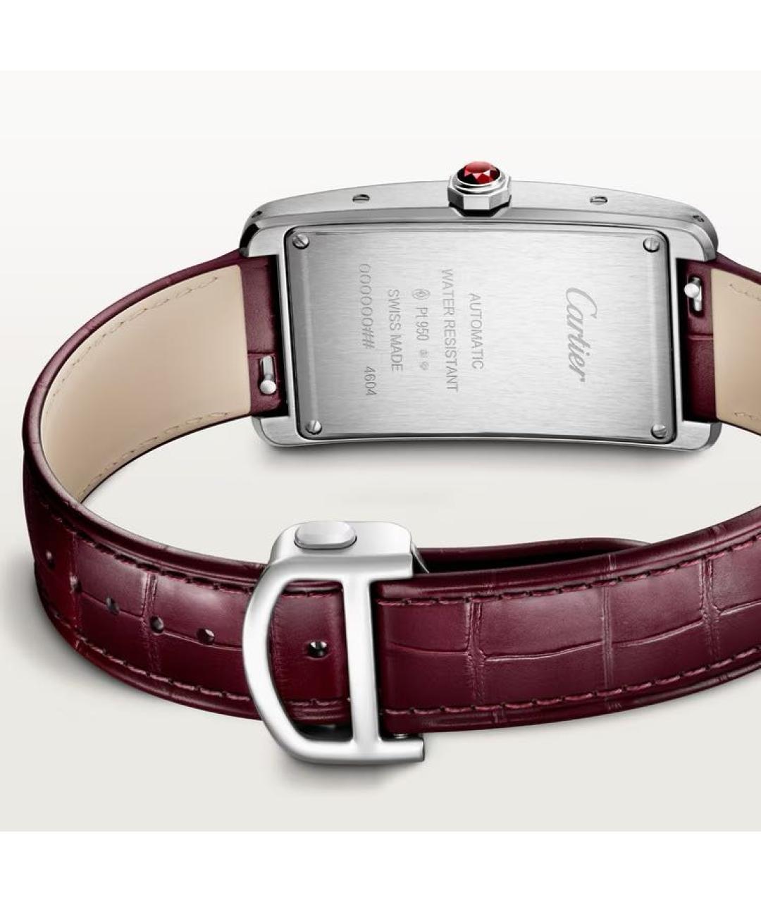 CARTIER Платиновые часы, фото 3