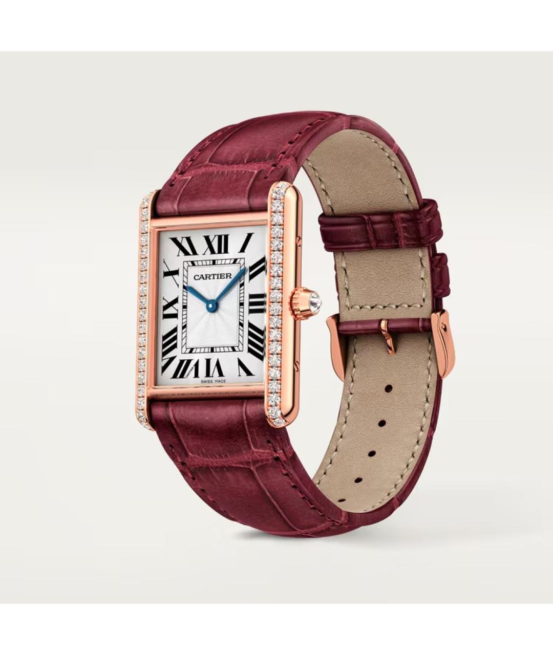 CARTIER Часы из розового золота, фото 4