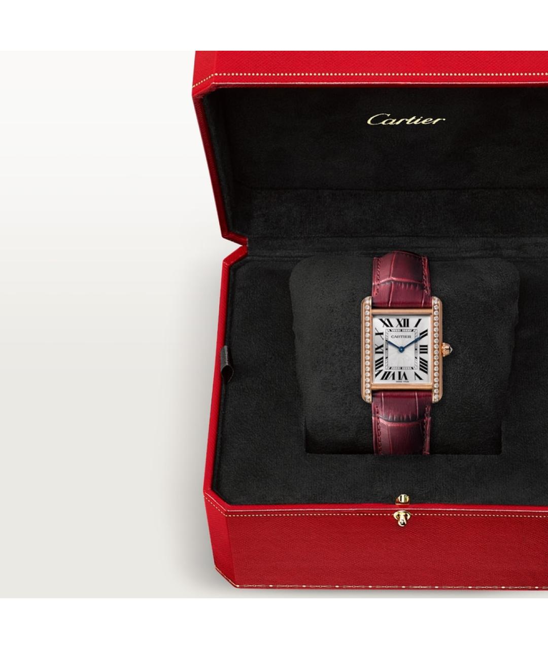 CARTIER Часы из розового золота, фото 6