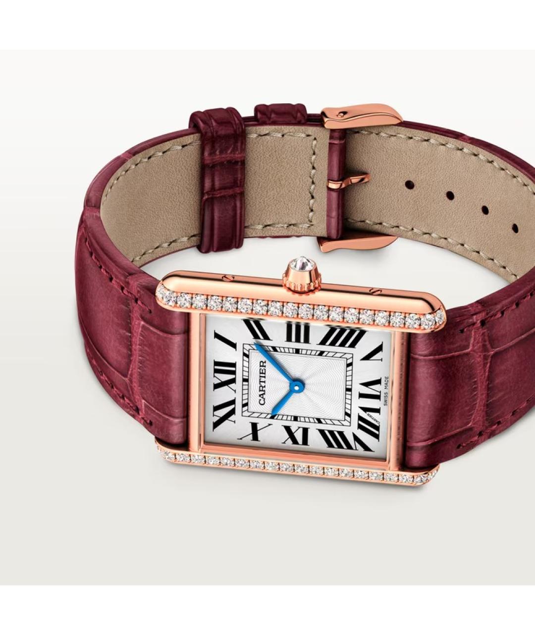 CARTIER Часы из розового золота, фото 3