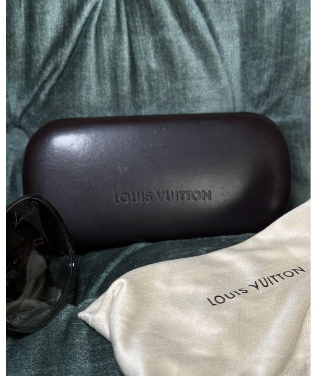 LOUIS VUITTON Зеленые пластиковые солнцезащитные очки, фото 7