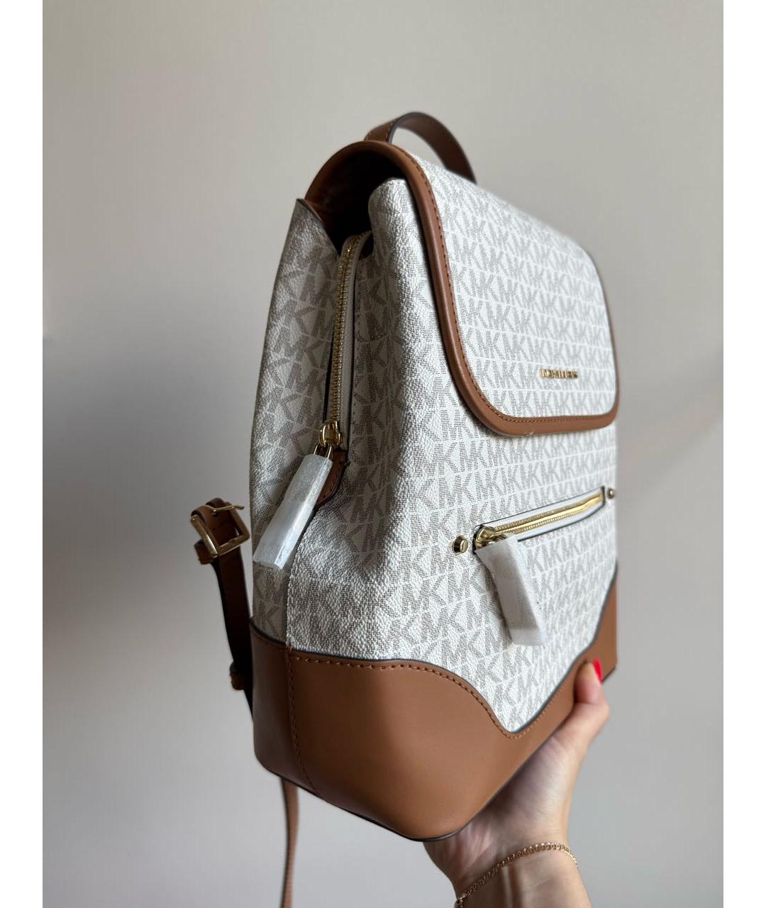 MICHAEL MICHAEL KORS Бежевый рюкзак, фото 3