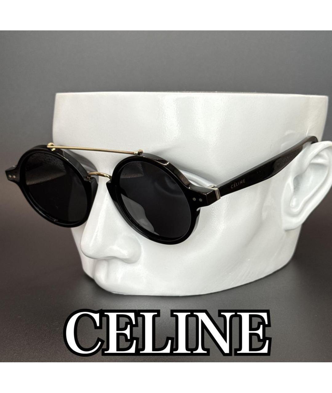 CELINE Черные солнцезащитные очки, фото 7