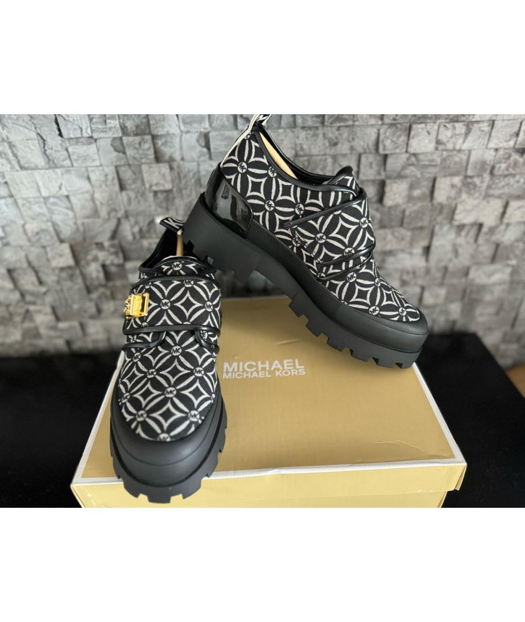 MICHAEL MICHAEL KORS Черные лоферы, фото 6