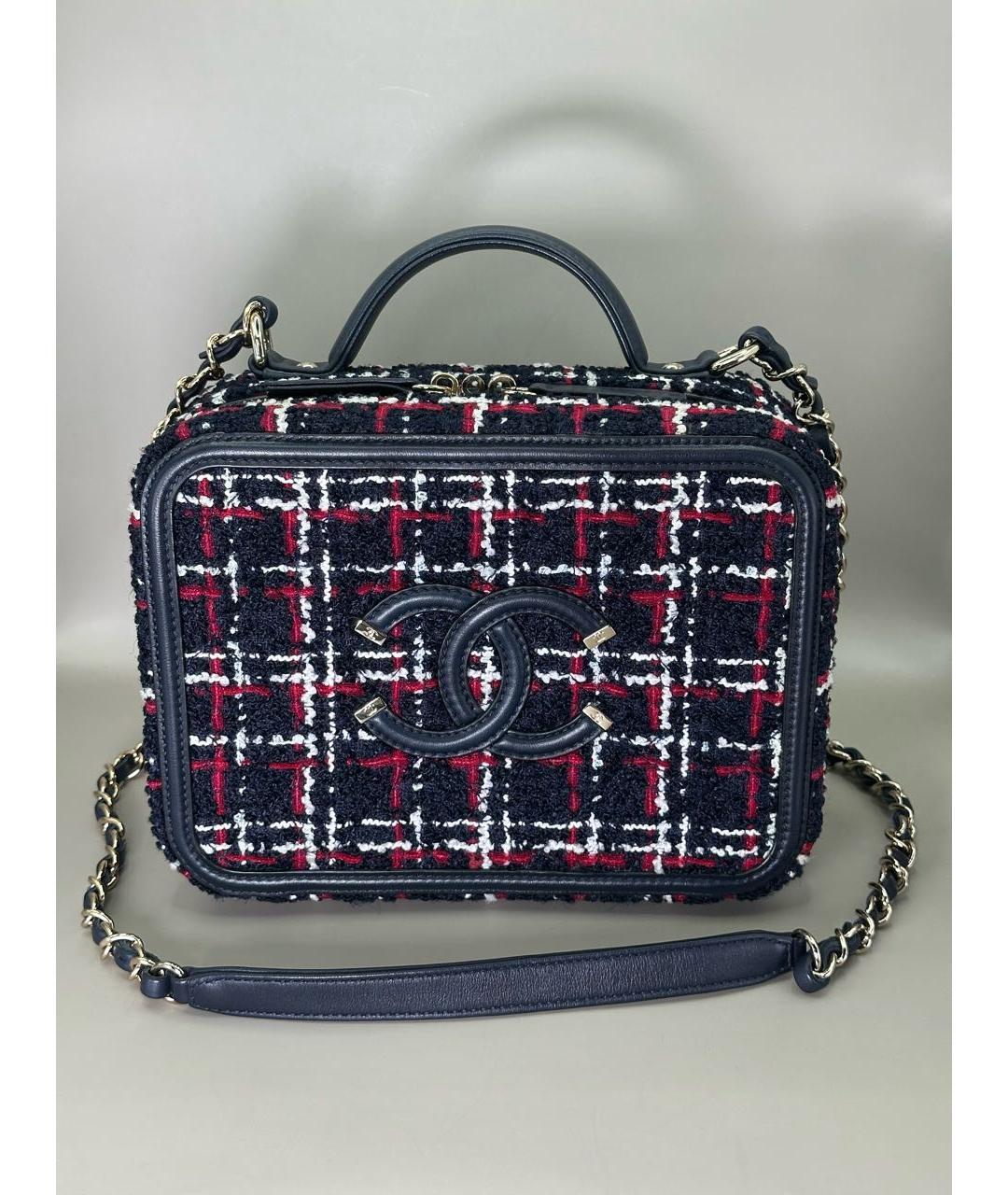 CHANEL Мульти твидовая сумка с короткими ручками, фото 2