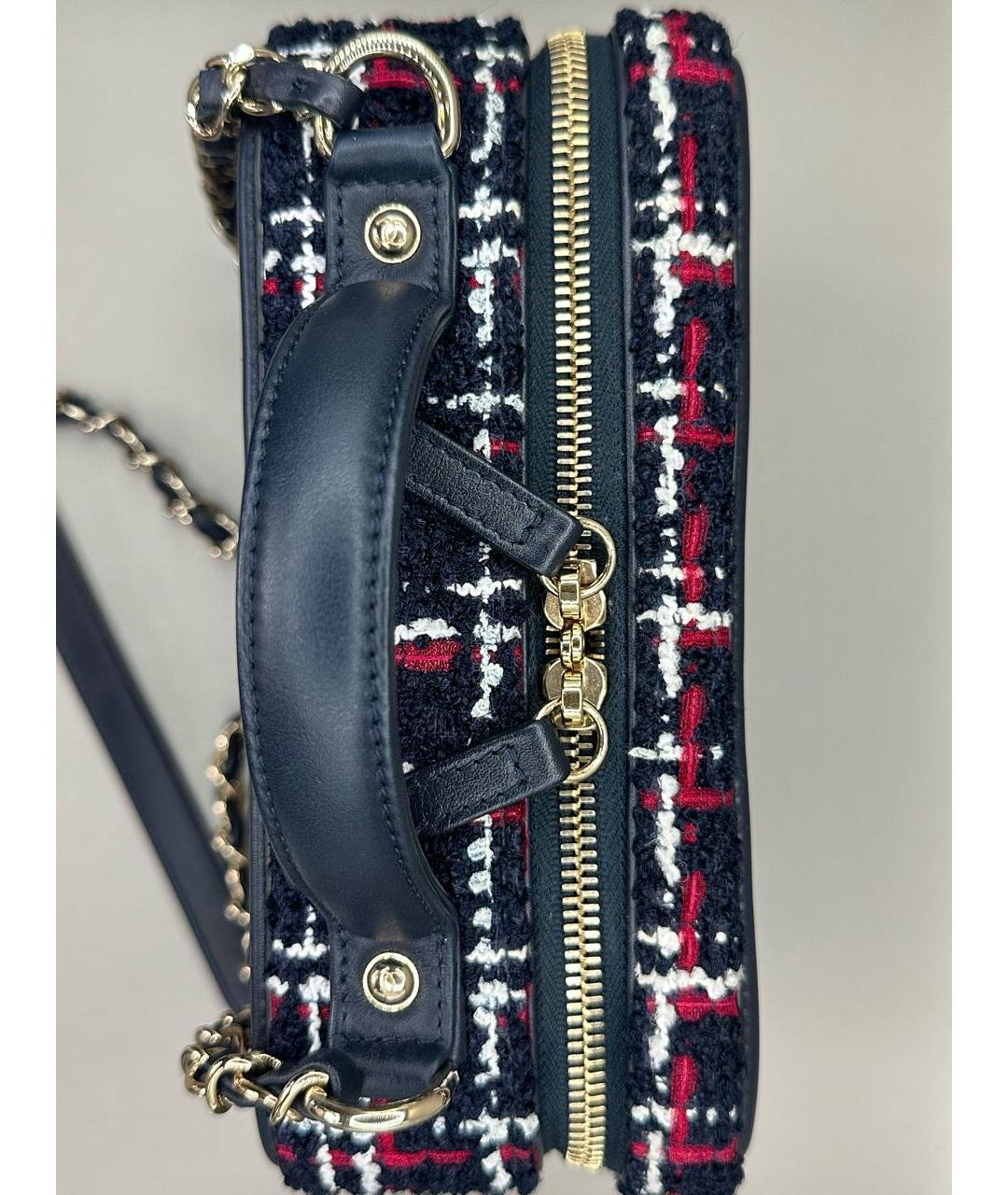 CHANEL Мульти твидовая сумка с короткими ручками, фото 5
