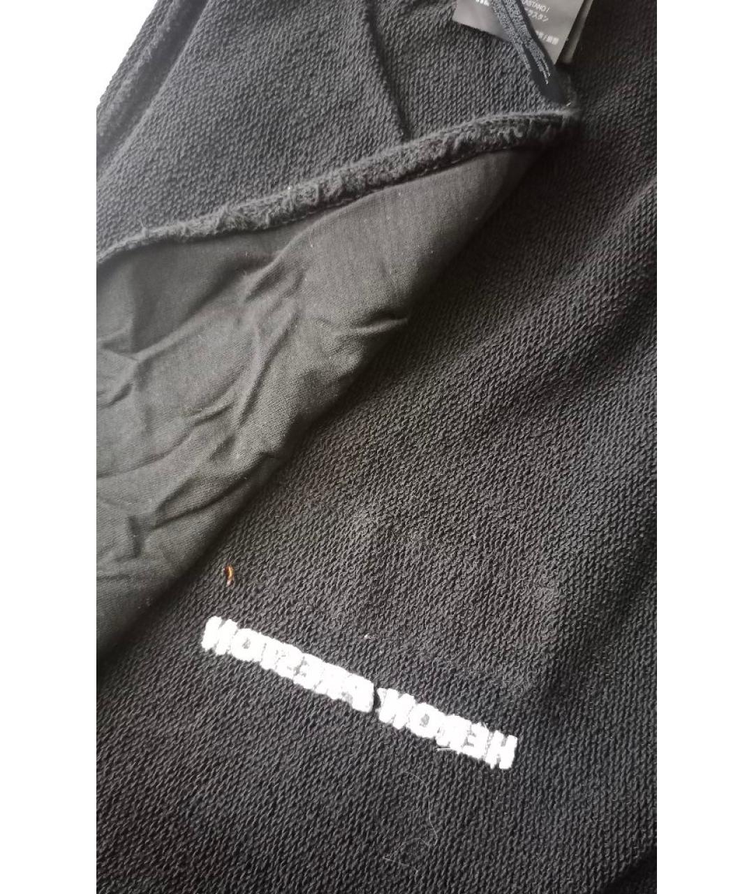 HERON PRESTON Черные хлопко-эластановые повседневные брюки, фото 8