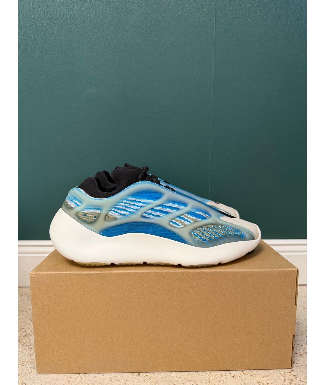 ADIDAS YEEZY Мульти нубуковые низкие кроссовки / кеды, фото 6
