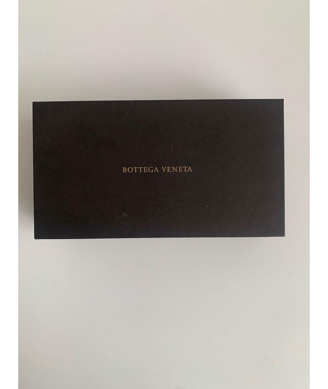 BOTTEGA VENETA Зеленые пластиковые солнцезащитные очки, фото 4