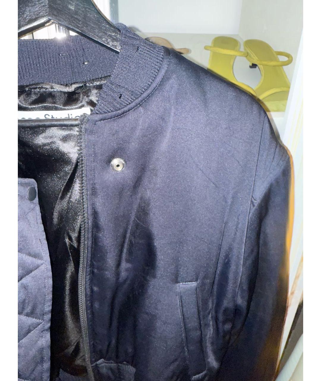 ACNE STUDIOS Темно-синяя куртка, фото 4