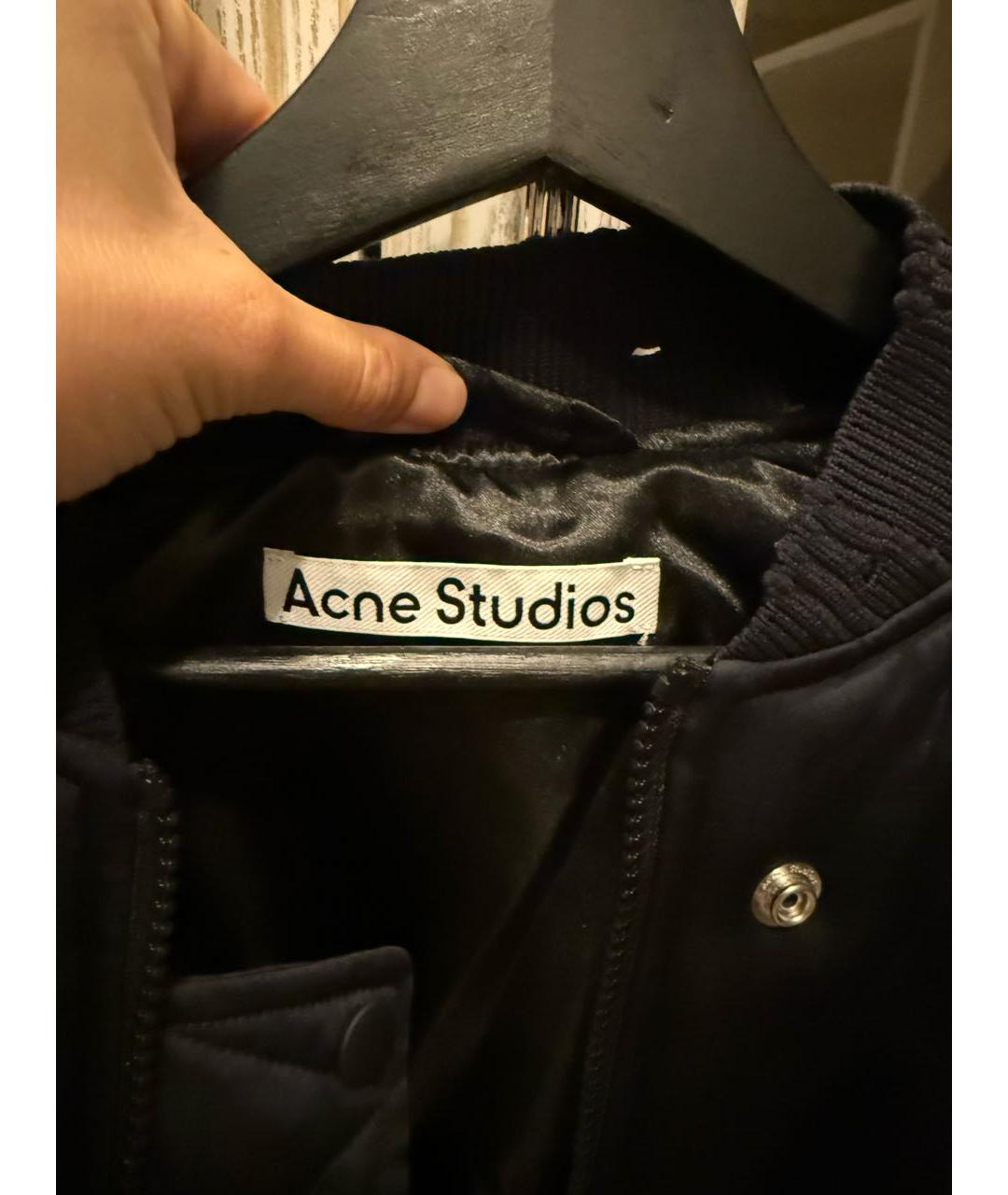 ACNE STUDIOS Темно-синяя куртка, фото 5