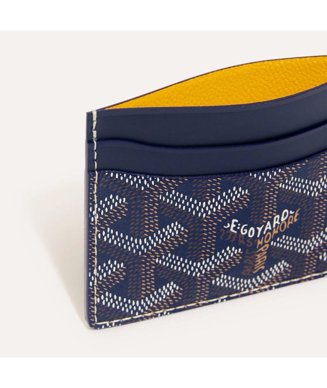 GOYARD Темно-синий кардхолдер, фото 2