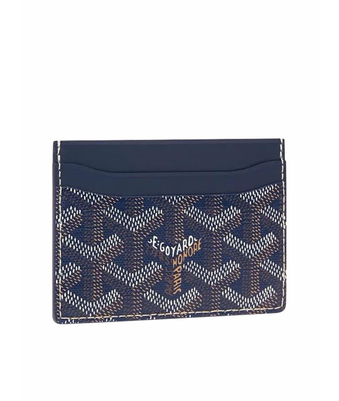 GOYARD Темно-синий кардхолдер, фото 1