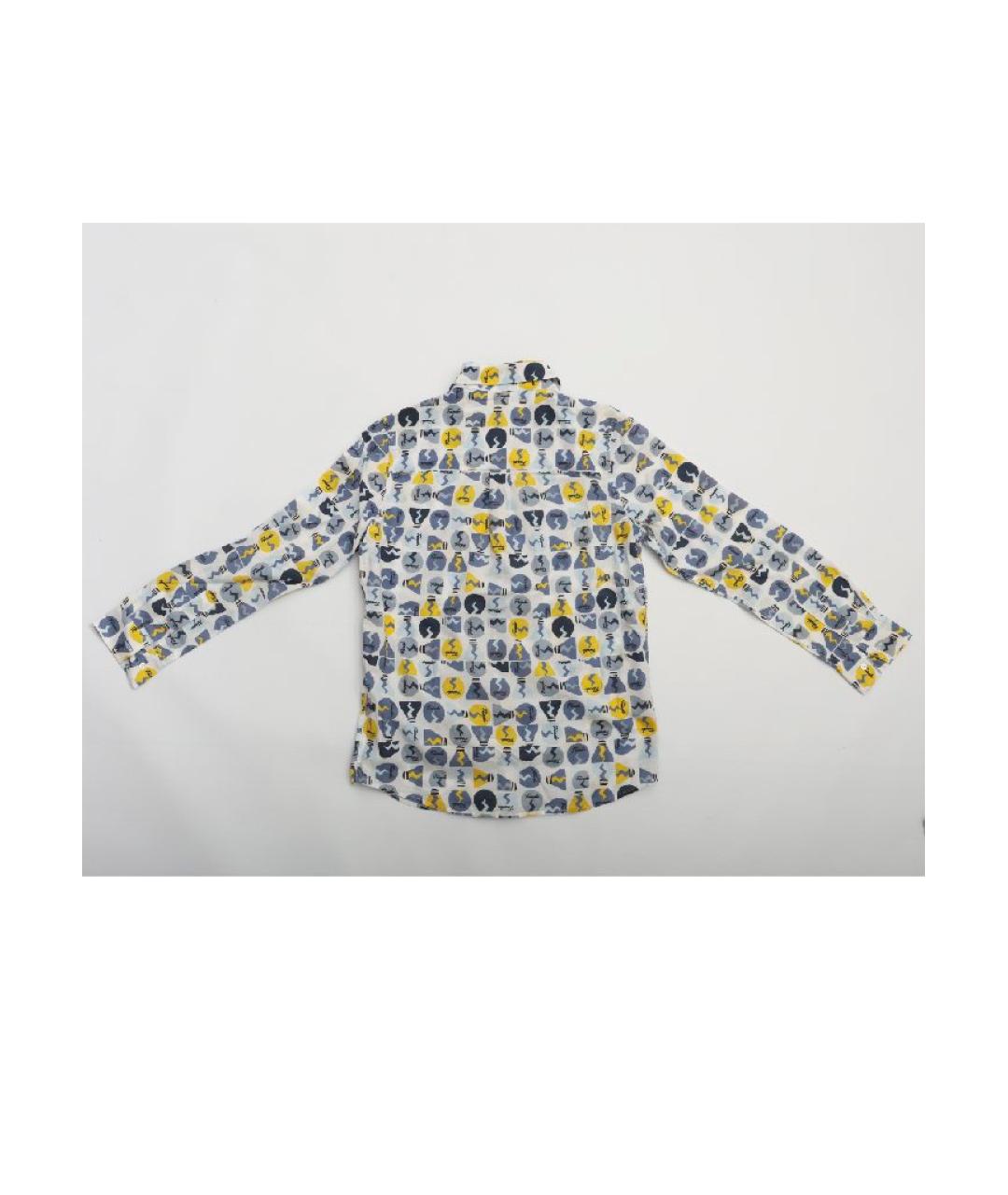 FENDI KIDS Мульти хлопковая детская рубашка, фото 2
