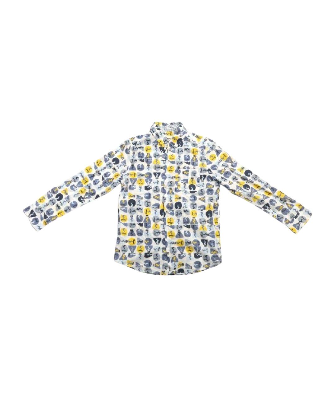 FENDI KIDS Мульти хлопковая детская рубашка, фото 1