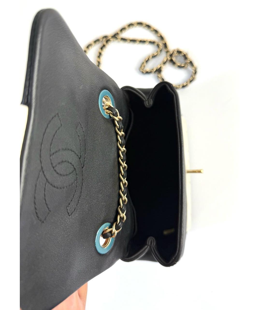 CHANEL Кожаная сумка через плечо, фото 6
