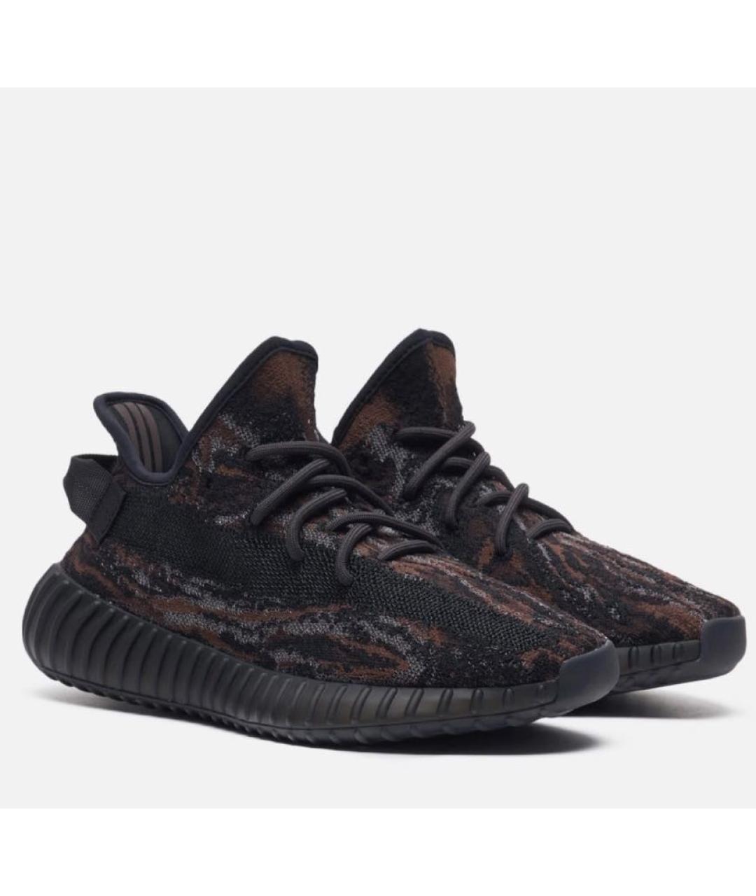 ADIDAS YEEZY Черные низкие кроссовки / кеды, фото 3
