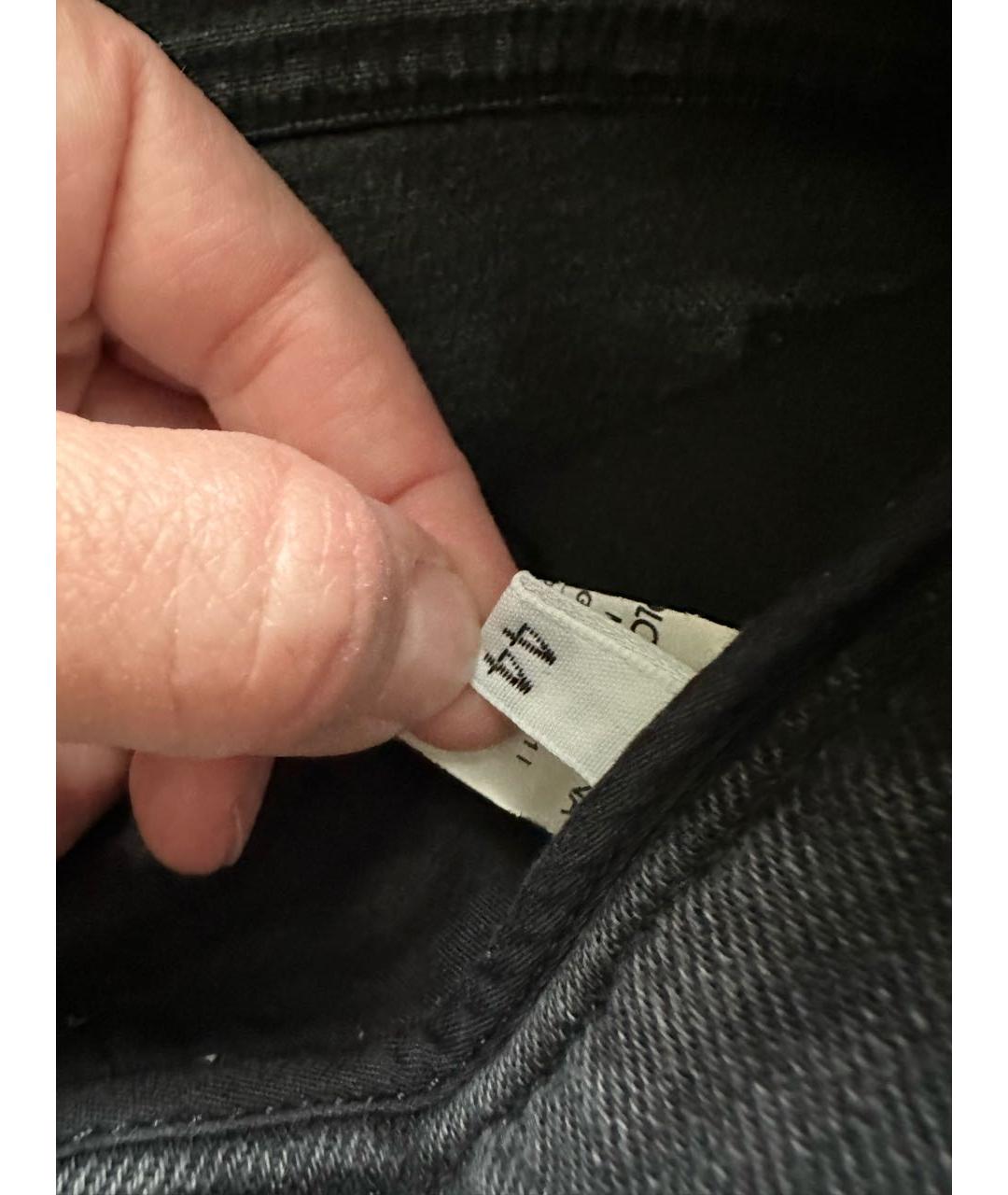 DOLCE&GABBANA Антрацитовые джинсы, фото 4