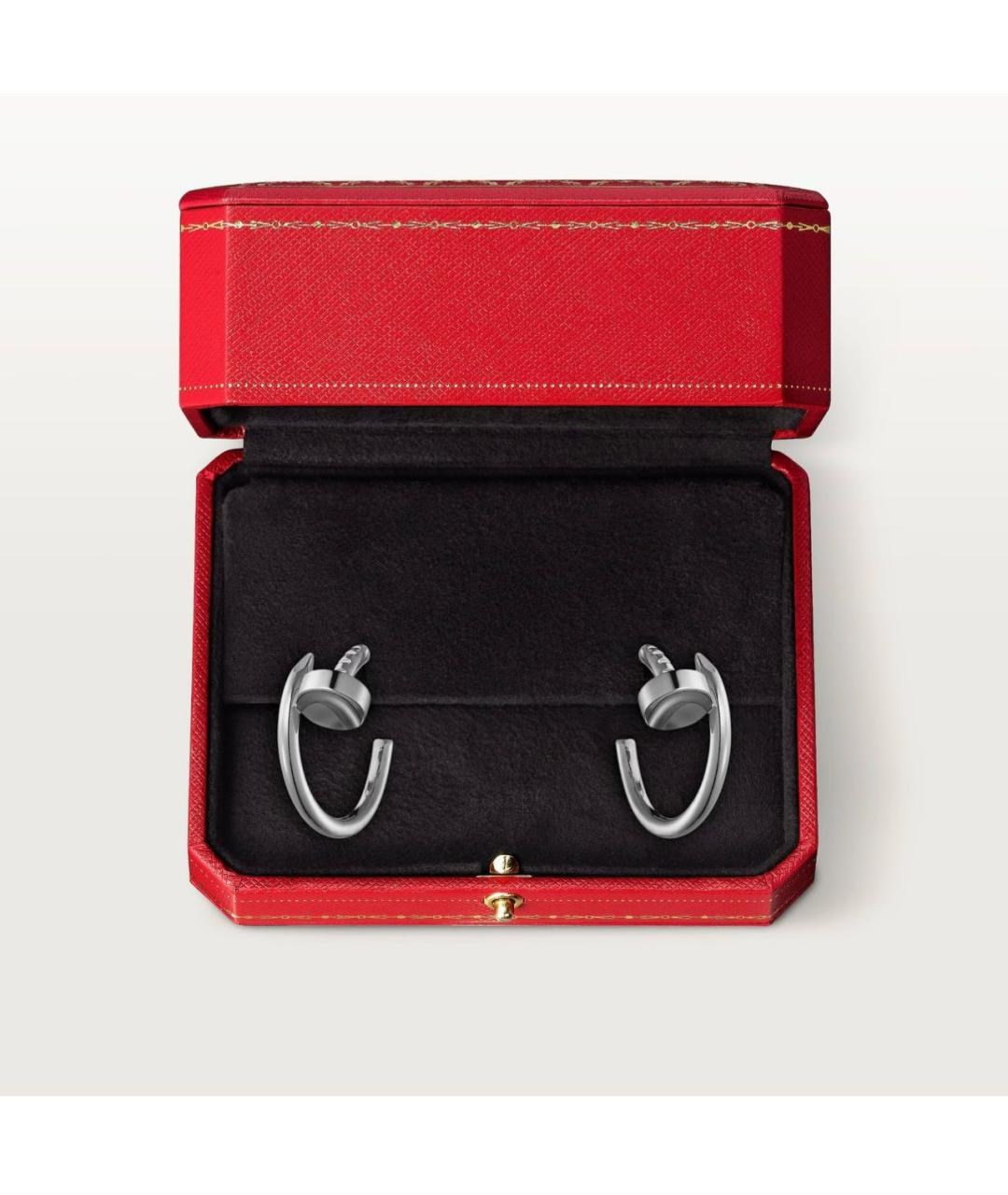 CARTIER Серебряные серьги из белого золота, фото 4