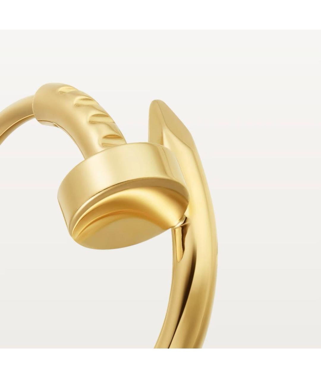 CARTIER Золотые серьги из желтого золота, фото 4