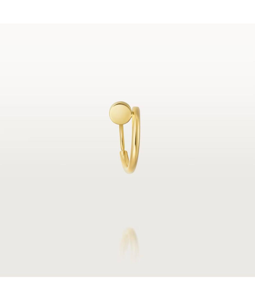CARTIER Золотые серьги из желтого золота, фото 7