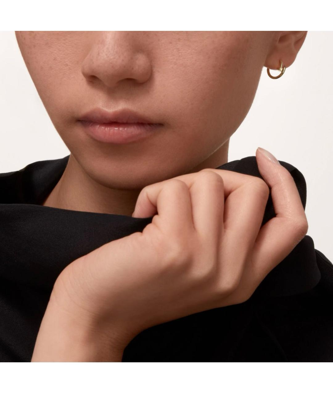 CARTIER Золотые серьги из желтого золота, фото 3