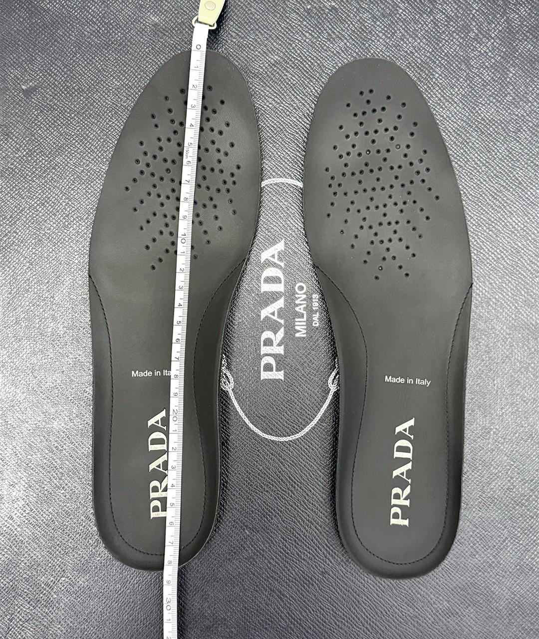 PRADA Черные кожаные ботинки, фото 9