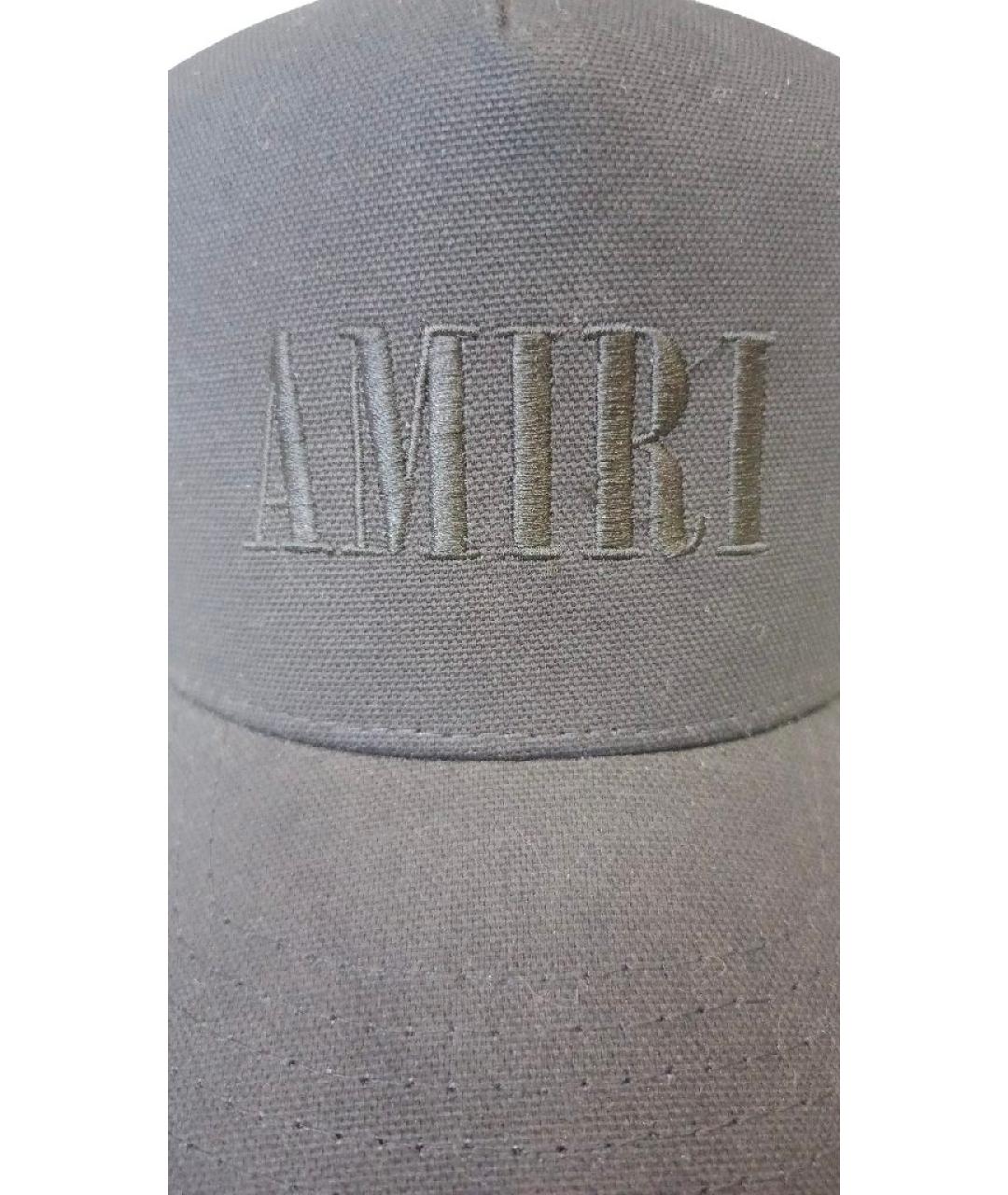 AMIRI Черная хлопковая кепка/бейсболка, фото 4
