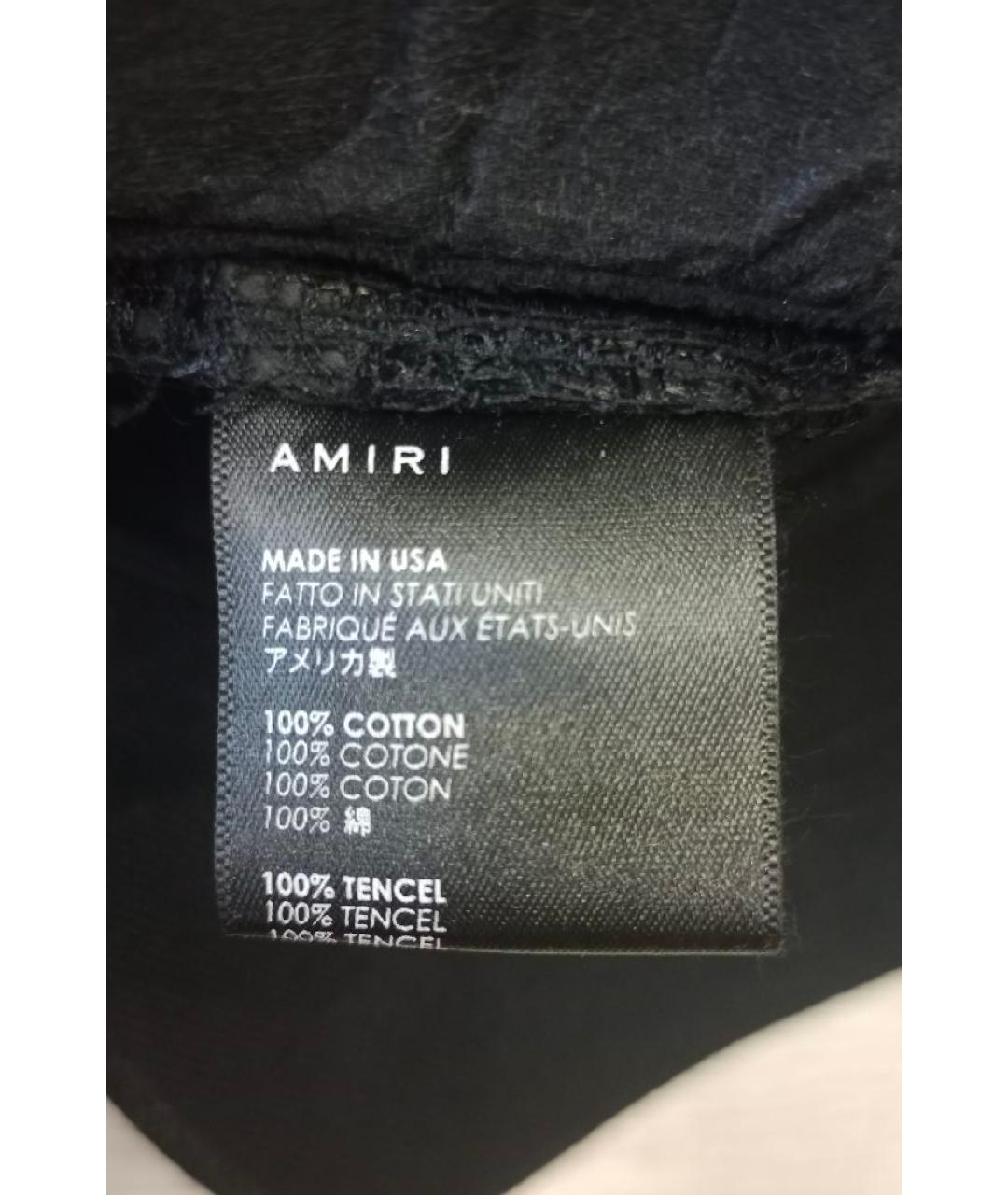 AMIRI Черная хлопковая кепка/бейсболка, фото 6