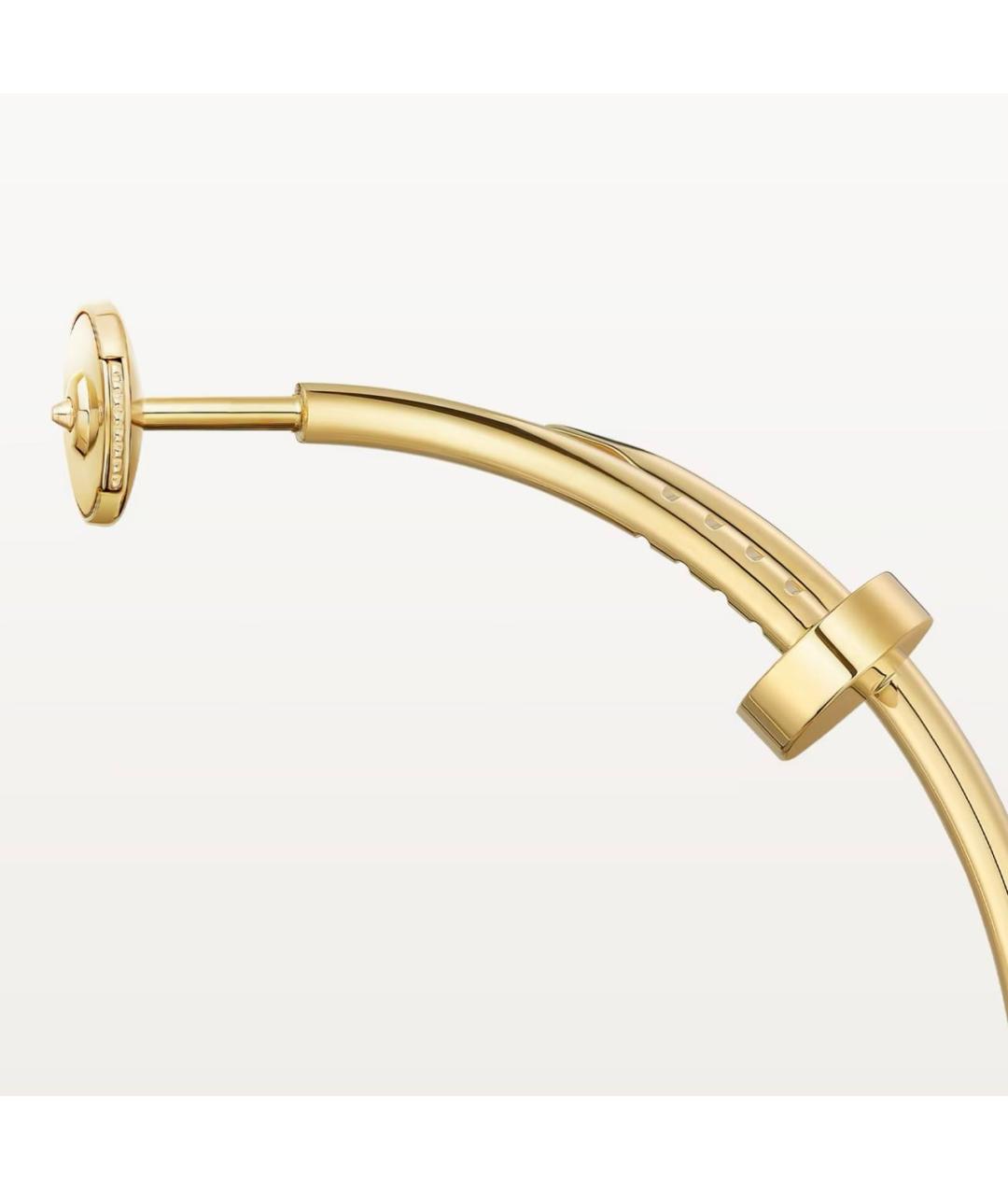 CARTIER Золотые серьги из желтого золота, фото 4