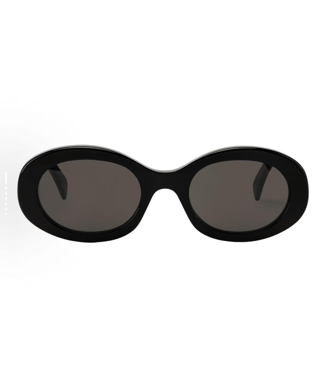 CELINE Черные пластиковые солнцезащитные очки, фото 2
