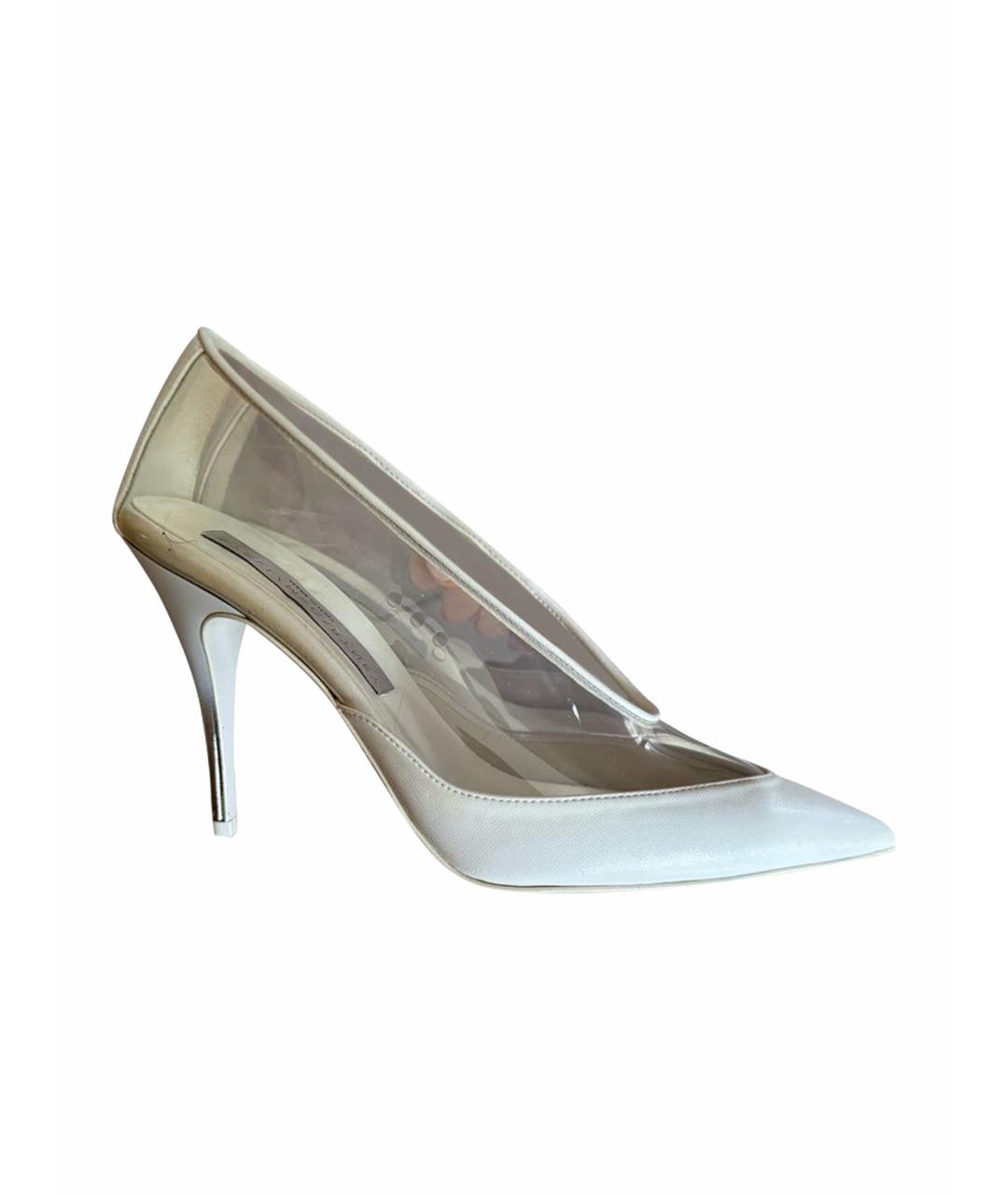 STELLA MCCARTNEY Белые кожаные туфли, фото 1