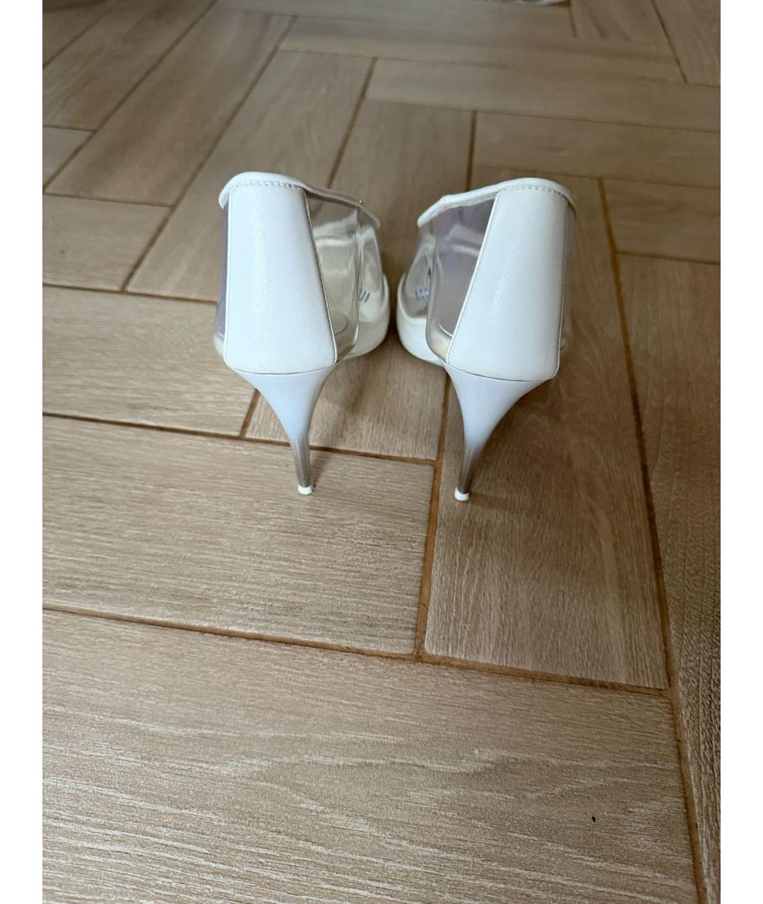 STELLA MCCARTNEY Белые кожаные туфли, фото 3