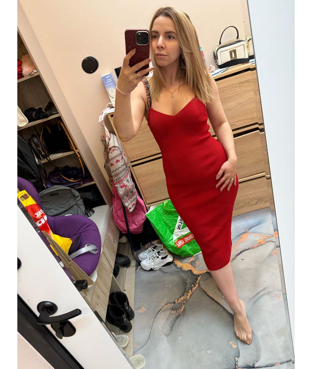 MICHAEL MICHAEL KORS Черное вискозное платье, фото 5
