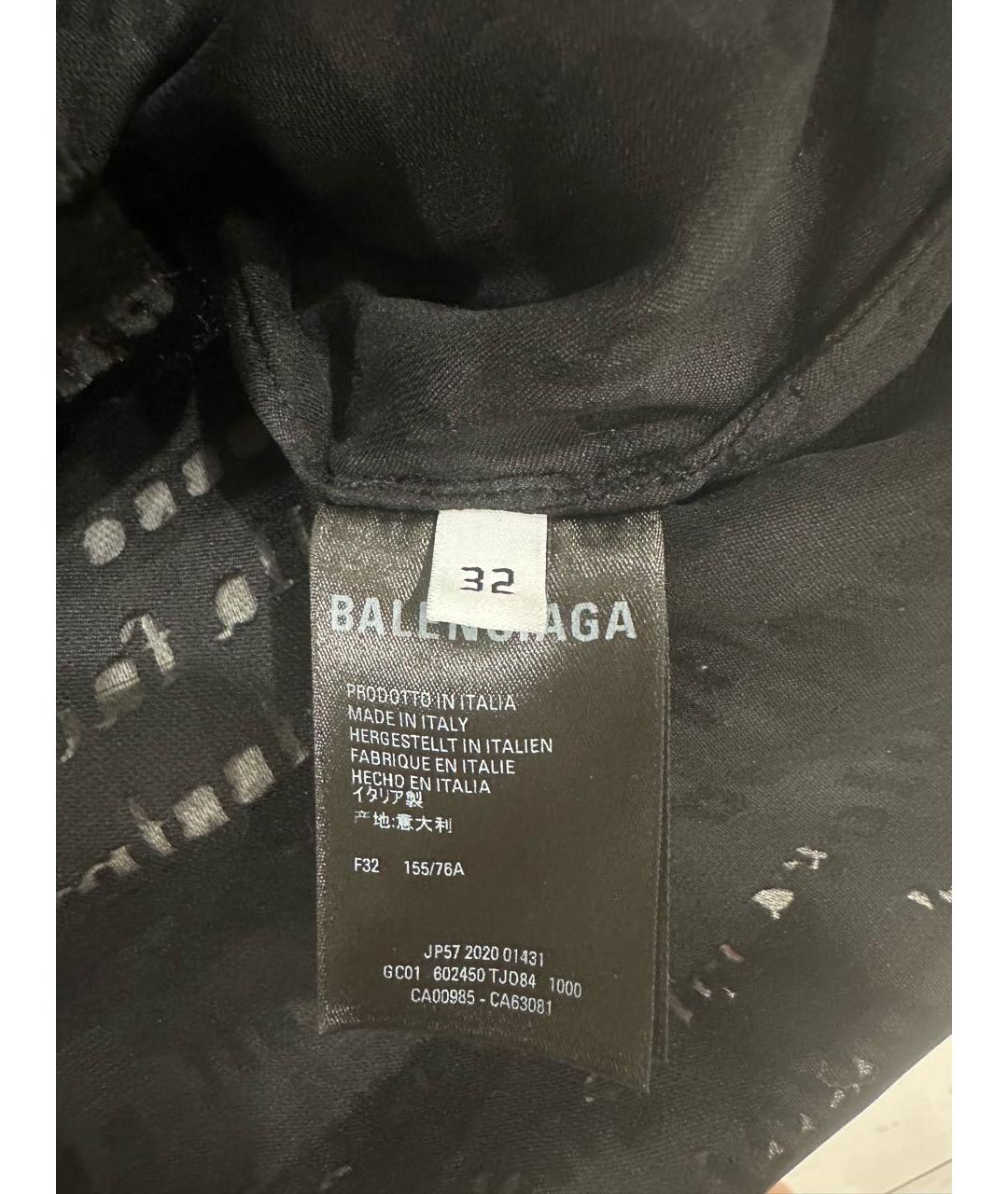 BALENCIAGA Черный костюм с брюками, фото 6