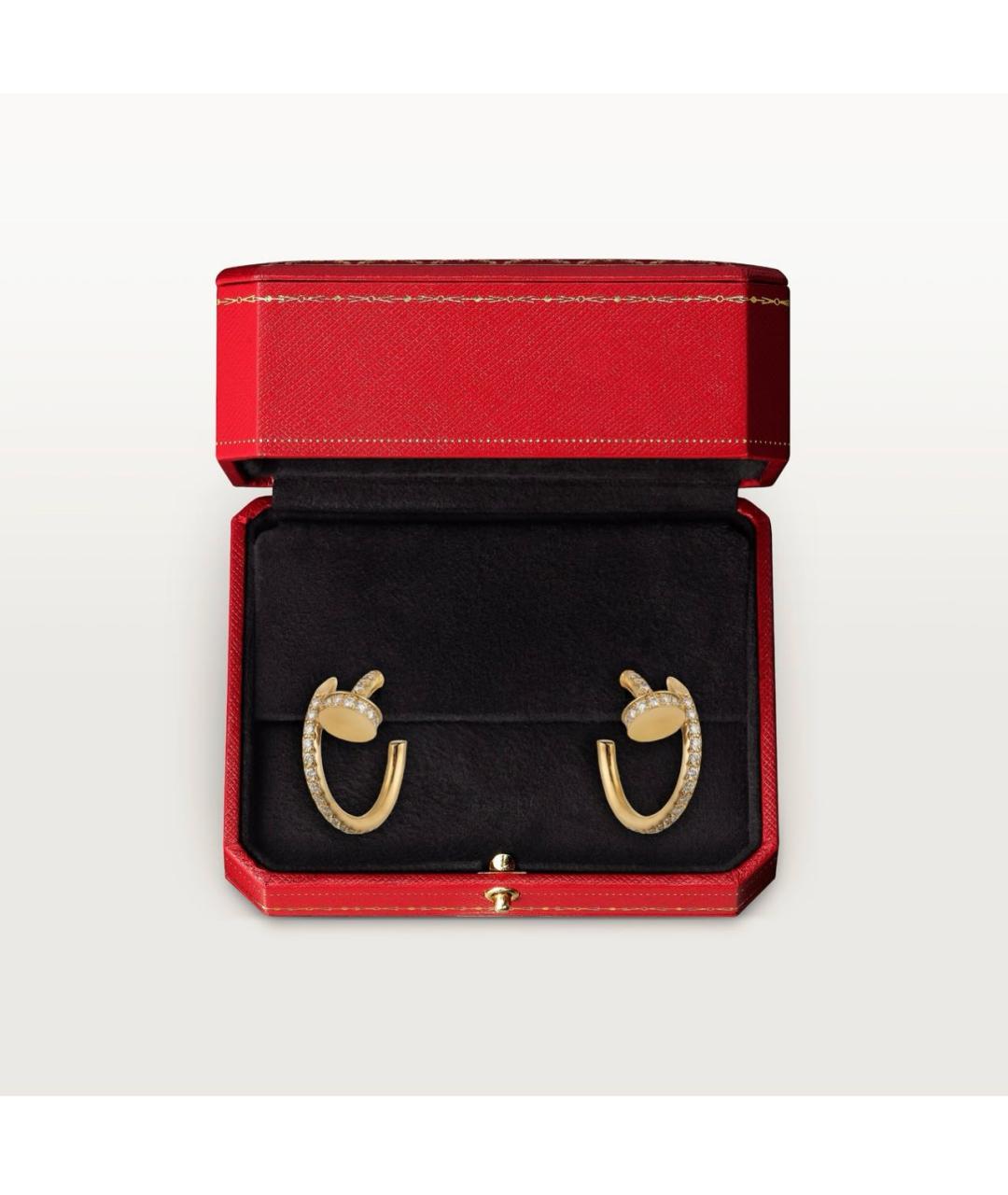 CARTIER Золотые серьги из желтого золота, фото 8