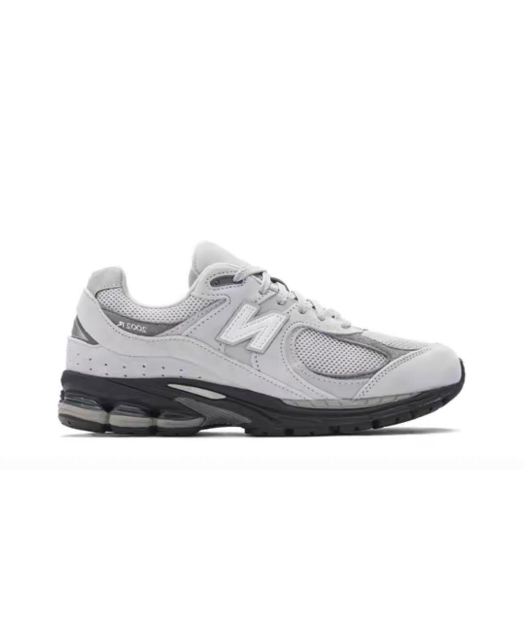 NEW BALANCE Серые замшевые высокие кроссовки / кеды, фото 3