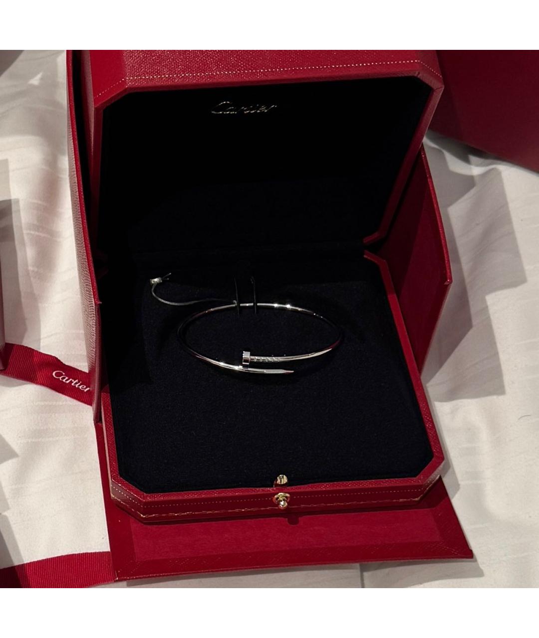 CARTIER Браслет из белого золота, фото 4