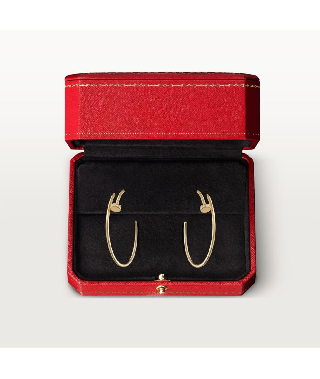 CARTIER Золотые серьги из желтого золота, фото 7