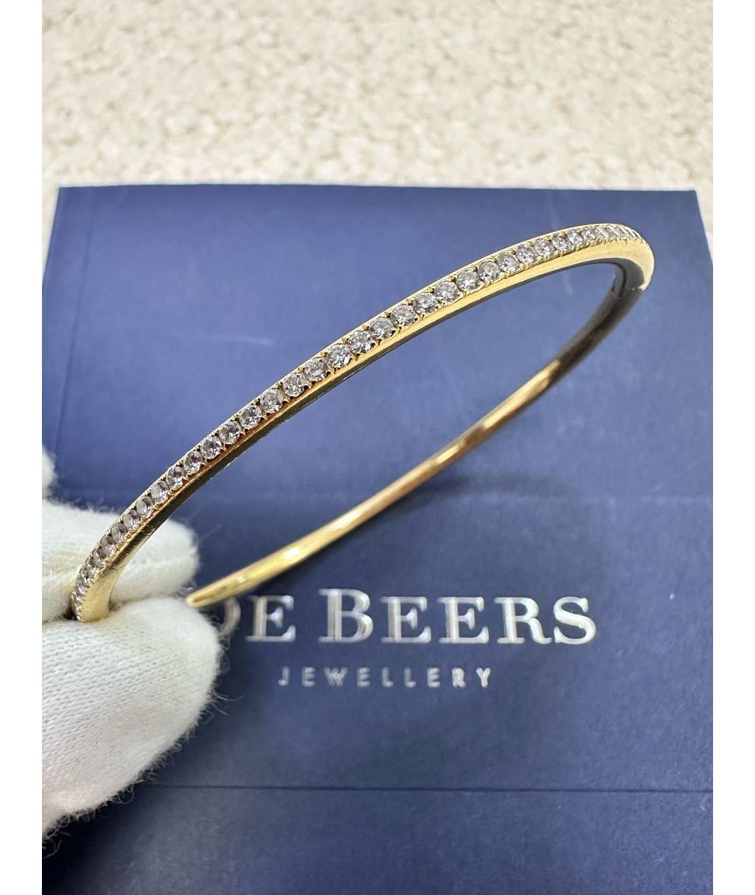 DE BEERS Золотой браслет из желтого золота, фото 6